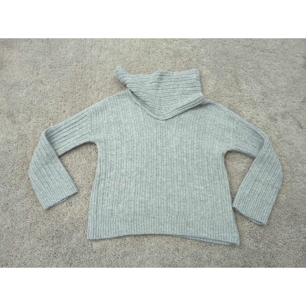 Princess Polly Sweater Womens M/L Pullover Cowl Neck Ribbed Knit Cozy